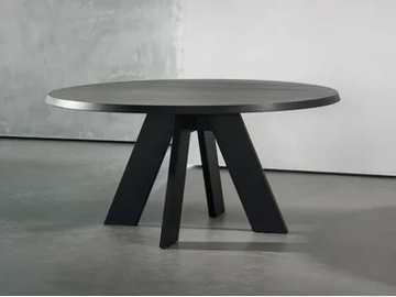 IDS - Round wooden dining table by Piet Boon - view 2